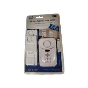 Sabre 023063809489 Home Series Wireless Security Burglar Alarm Kit Hs-wak 120db Bn