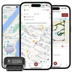 Safetag 065013728001 Plug - 4g Lte Car Gps Tracker Vehicle Location Every 10-30 Seconds Multiple