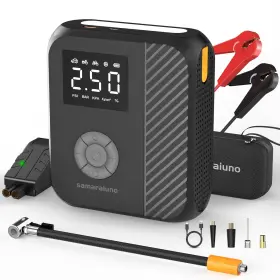 1800a Samaraiuno Hz010 Jump Starter With Air Compressor Car Battery 150psi Digit