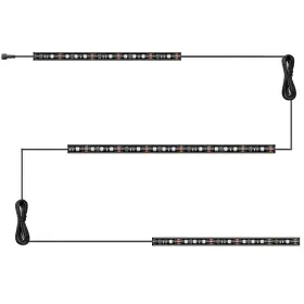 Hg0604-sep-carl Sanwo 3pcs Car Underglow Lights Separate Strip Light For Kit