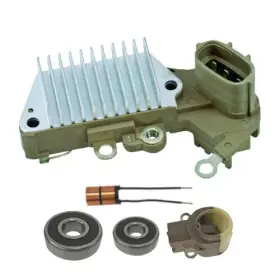 In330rk6 Sb Parts 753866397233 Alternator Kit Regulator Brush Holder Bearings Slip Ring Compatible Mi