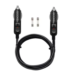 Sccke0014b Sccke Heavy-duty 20a 6ft / 1.8m 14 Awg Male To Plug Cigarette Lighter Charger