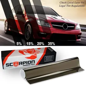 Cs20b36 Scorpion Window Tint Carbon Series Dual-ply 20% 36 X 100 Roll