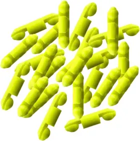 1008-24-yl Scotty #1008-24-yl Stoppers For Line Releases Auto Stop Yellow