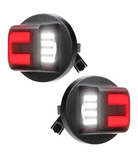 F350 Sdpvorn F150/f250/f350/bronco/ranger Upgraded Led License Plate Light Assembly Tag Lamp For Ford F150 F250 F3