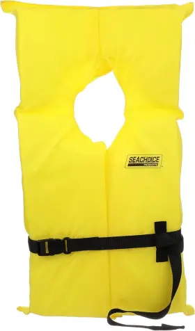 50-86080 Seachoice Life Vest Type Ii Personal Flotation Device - One Size Yellow