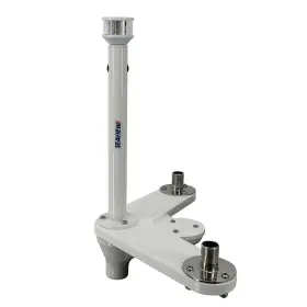 Pmu2aled12c5 Seaview Triple Mount Adapter With C5 Certified Led Light 12 Inch Post And Threaded 1 -