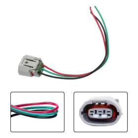 Secosautoparts 755769299829 Wire Alternator Regulator Plug Harness Lead Repair Pigtail 3 Wires #3