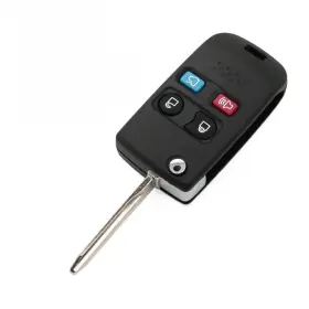 Segaden Ss724e Modified Upgraded Flip Key Shell Compatible With Ford Mercury Lincoln