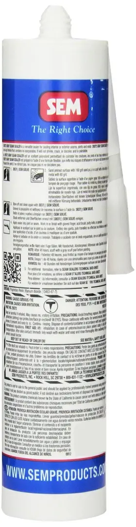 Sem 646786293726 29372 Gray Seam Sealer - 10.1 Fl. Oz #2