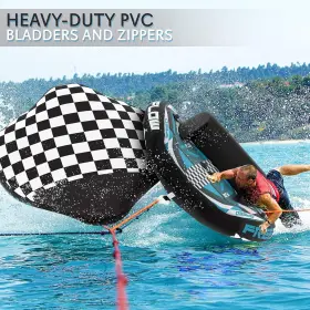 Sltowbl20.6 Serenelife Heavy-duty Inflatable Towable 85.04 Inch X 74.02 31.10 Assorted #3