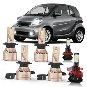 Sf-s-f-01b Sffyvo Compatible With Smart Fortwo 2008 2009 2010 2011 2012 2013 2014 2015 Hi-lo Fog