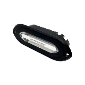 Shadow-caster Led Lighting 500243420648 Scm-sl Series Flush Mount Spreader Light -black Housing - Full-col