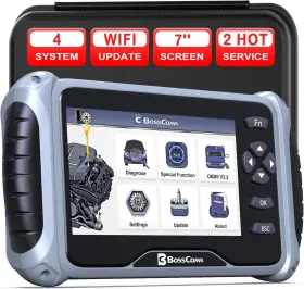 Shenzhenkeaoqichekejiyouxiangongsi 313030581549 7-inch Display Abs-srs-transmission-check Engine Car Diagnostics Scan Tool With