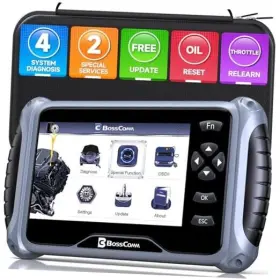 4-system Shenzhenkeaoqichekejiyouxiangongsi If-740 If740 Obd2 Scanner Diagnostic Tool - Abs/srs/engine/transmission &