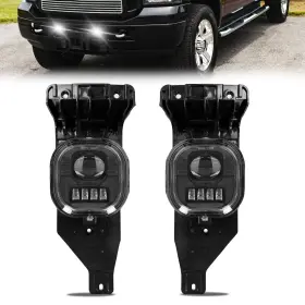 Th-fd-1069l Shocklight Led Fog Lights For 2005 2006 2007 F250 F350 F450 F550 Super Duty And Excur