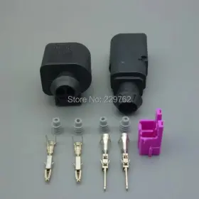 1j0973702 Shopsmart Hub 313109338319 1pcs 2pin 1.5mm 1j0973802 Auto Temp Sensor Plug Deflation Valve W #3