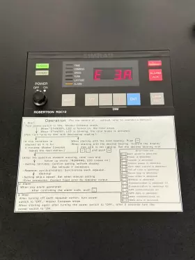Rgc12 Simrad Robertson Gyro Compass Control Unit Used #3