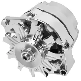 7127-se105c Sintly Gm 1 Wire Chrome Alternator New Self Exciting High Output 105a Fit For Chevy