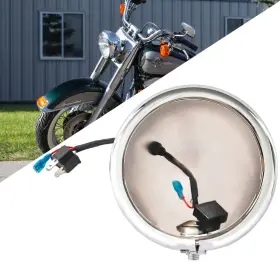 Tg-h-13 Skuntuguang Motorcycle 5 3/4 Inch 5.75 Headlight Housing Bucket Compatible With Softail