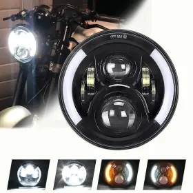 Tg-h-32 Skuntuguang 7 Inch Led Motorcycle Headlight With Drl Turn Signal Lights For S