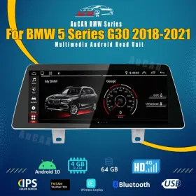 Smart Head Unit 725792686224 For Bmw 5 Series G30 2018-2021 12.3 Inch Screen Android 10