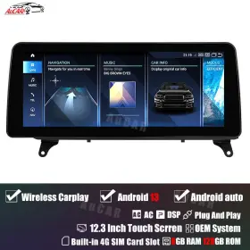 Smart Head Unit 725792825913 For Bmw X5 E70 E71 2007 - 2013 10.25 / 12.3 Inch Screen Android
