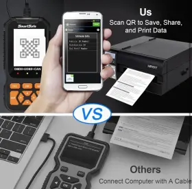 Bds23 Smartsafe 2024 Professional Obd2 Scanner Diagnostic Tool Enhanced Auto Check Engine New #2