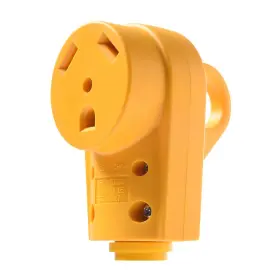 Sf-rp-117f Snowyfox Rv 30 Amp Female Replacement Plug - Heavy Duty Recept