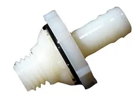 Specialty Recreation 609788523017 Tf-1 1/2 Inch Barb Self Seal Water Tank Fitting White