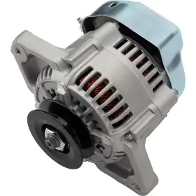 2891004-pln Speedway Motors Gm Denso Style 1 Wire Mini Race Alternator 90amp Plain