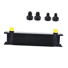 Kt04017bk-amz1 Speedwow Tuning Oil Cooler 10an Stacked Plate Transmission Engine Universal 10 Row