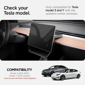 Acp07280 Spigen Under Screen Storage Organizer Designed For Tesla Model 3 And Y Not C #3