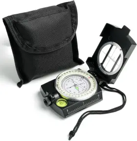 Y21-80300-17-fba Sportneer Compass Hiking Survival Military Grade Waterproof Boy Scout Black