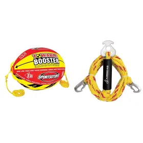 62271 Sportsstuff Booster Ball Towable Tube Rope Performance 12 Feet Yellow
