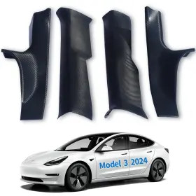 Spndttsl1u Spwrney Door Sill Protector For 2024 Tesla Model 3 Highland Front And Rear Entr