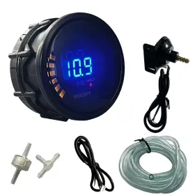 Rsc311as Sreuoil 52mm 2 Inch Digital Boost Gauge Psi Pressure Turbo Meter Black With Sensor