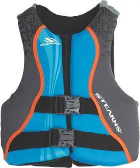 Stearns 044411013433 Kids Hydroprene Life Vest Uscg Approved Type Iii Small Blue