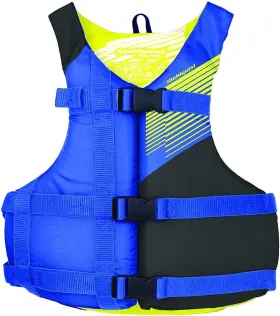 Stohlquist 053242317016 Fit Oversized Adult Life Jacket Us Coast Oversize/ Xl Blue/black
