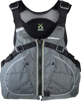 Qf1291001xl Stohlquist Mens Ebb Lifejacket Pfd -gray-l/xl Large-x-large Gray