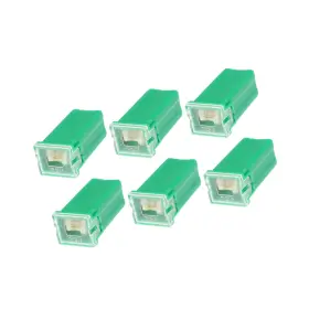 00f00d92a230523 Strendier Vekauto 6 Pcs Standard Box Shaped Fuse 40 Amps Universal For Pickup Trucks C