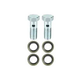 240905hofpe006734 Strendier 2 Set Universal Auto Banjo Bolt Brake Fitting Adapter Kit M12 X 1.5 L Inch