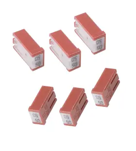 3107mnbxs001 Strendier 6pcs Mini Fuse Car Accessories Universal Automotive Fuses Low-profile Slotted