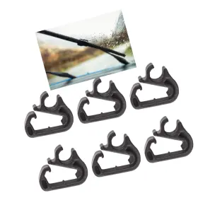 A-ygpzj025 Strendier 6 Pack Windshield Wiper Washer Hose Retention Clips Arm Spray Pipe Tub