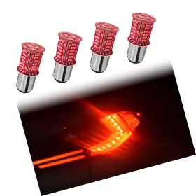 Hhzl-scdp01 Strendier 1157 Brake Light Bulb 12v Super Bright Strobe/flashing Tail Bay1