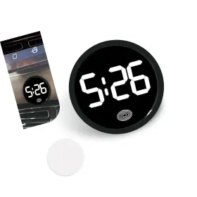 Zossz3222wh-1pc-2 Strendier Car Clock Mini Digital Dashboard Led High-definition Brightness Displ
