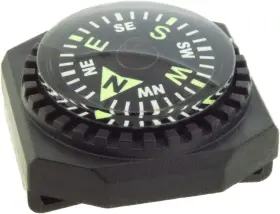 Sun Company 792758860004 Slip-on Wrist Compass - Easy-to-read For Watch Band Or