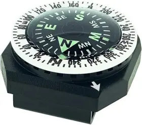 Sun Company 792758861001 Gocompass - Micro Orienteering Wrist Compass Watch Band Or