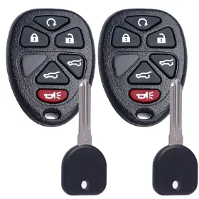 Supaland 769293246686 Key Fob Keyless Entry Uncut Ignition Fits For Gmc Yukon Chevy T... Fast Ship