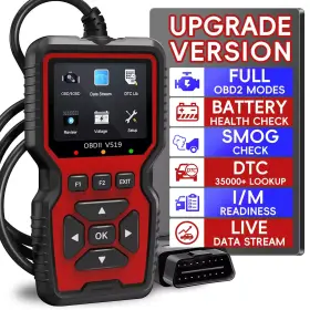 Obd2 Supreme-goodsoutlet 445007164196 Scanner Live Data Professional Mechanic Obdii Diagnostic Code Reader Tool F